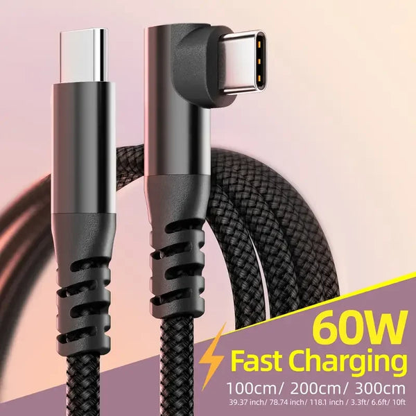 LAIHONEN-1PC-USB-C-Cable-1M-2M-3M-10FT-USB-C-Data-Transfer-60W-PD-Fast.png